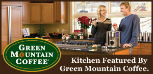 Kitchen featured by Green Mountain Coffee